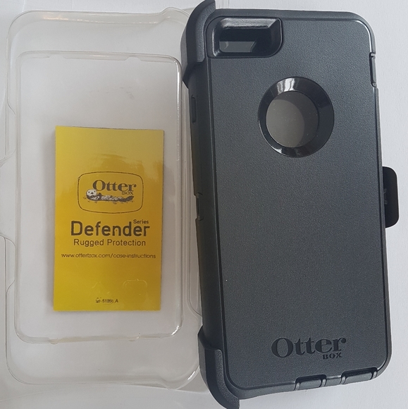 Iphone 6 Plus /6s Plus Defender Case Black - Picture 4 of 4